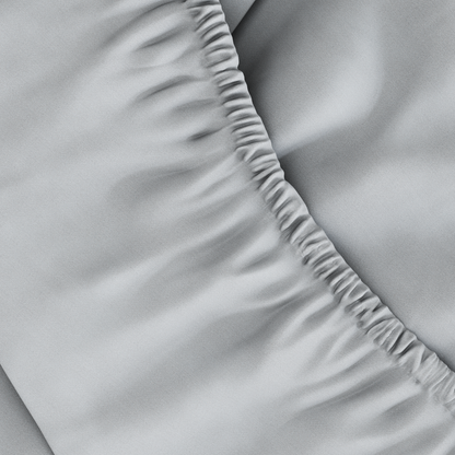 סט מצעים במבוק, אפור בהיר