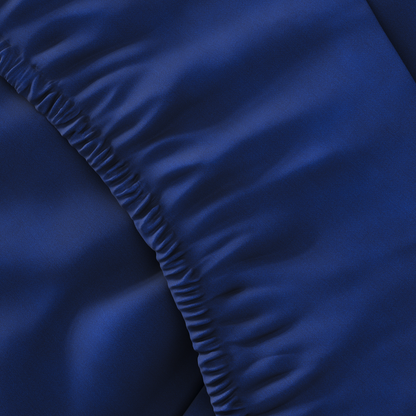 סט מצעים במבוק, כחול רויאל