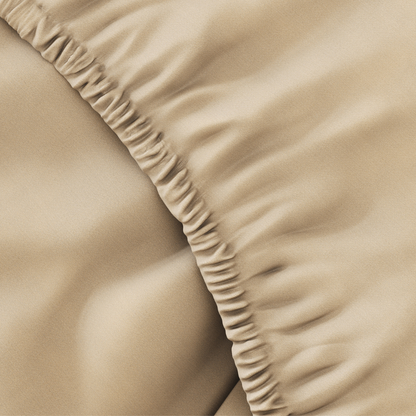 סט מצעים במבוק, בז' טבעי