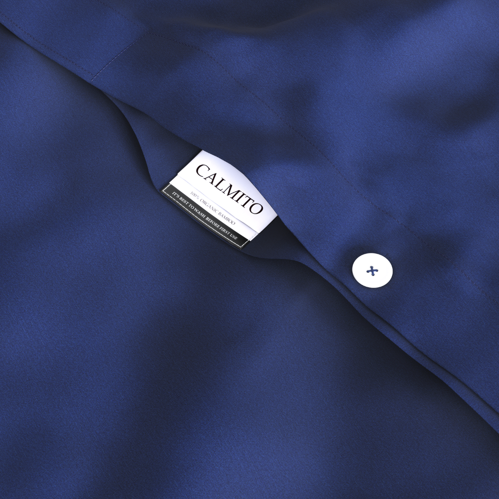 סט מצעים במבוק, כחול רויאל